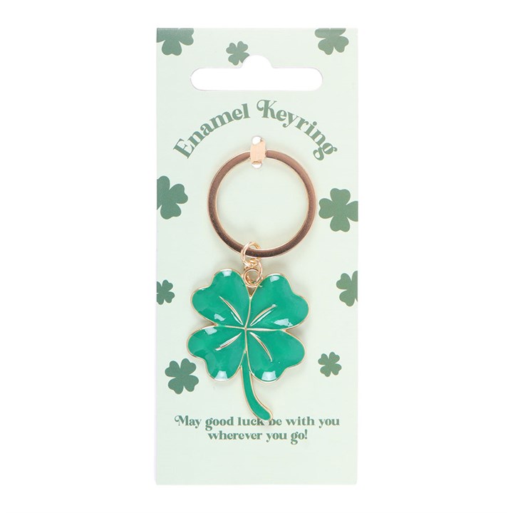 Four Leaf Clover Keyring
