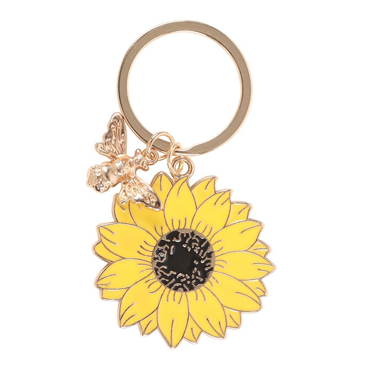 Sunflower Keyring
