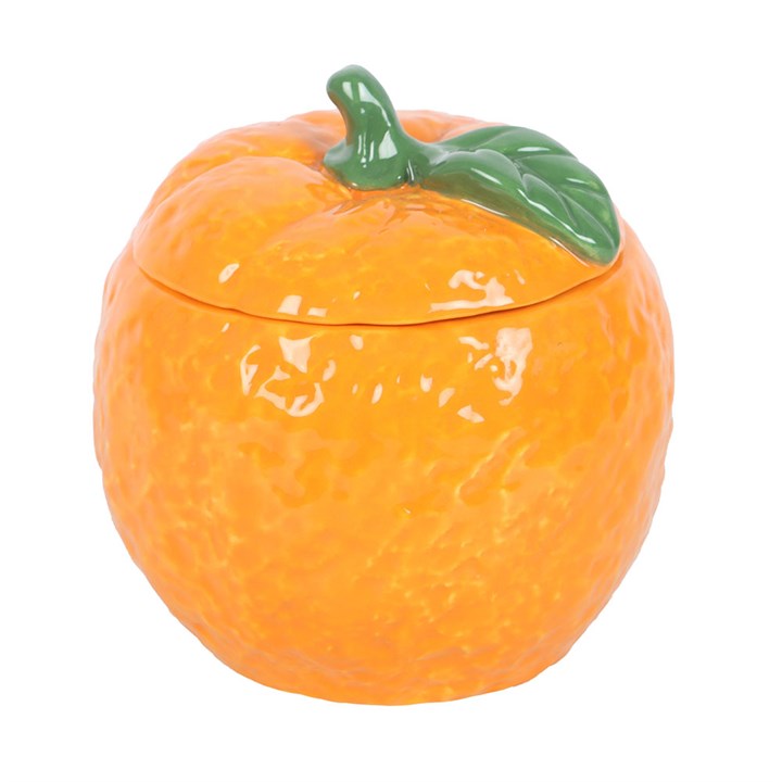 Orange Shaped Candle
