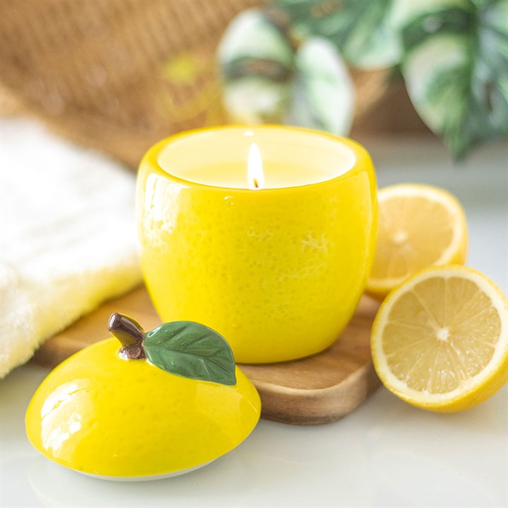 Lemon Shaped Candle