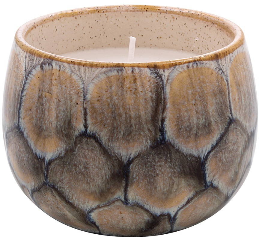 Grey Tortoise Shell Candle