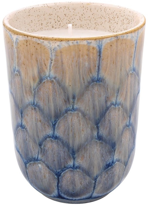 Blue Tortoise Shell Candle