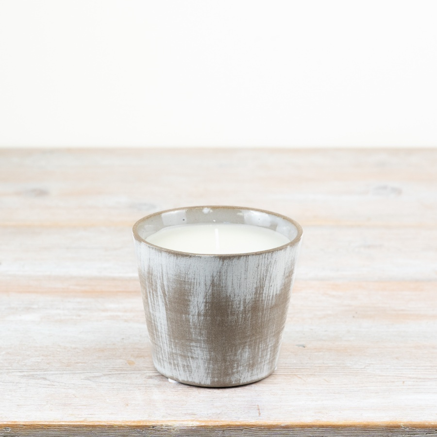 Large Wax Candle Pot - 11cm