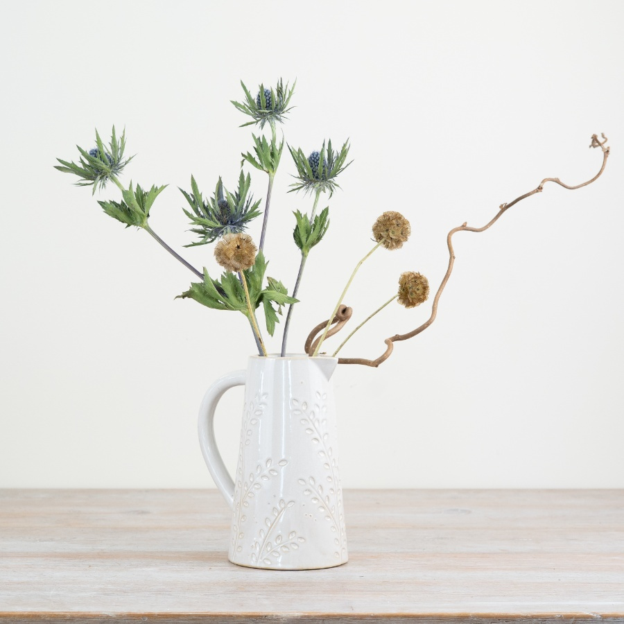 Patterned Porcelain Jug