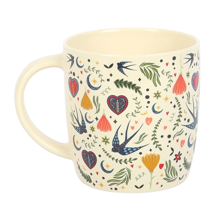 Cream Midnight Mug
