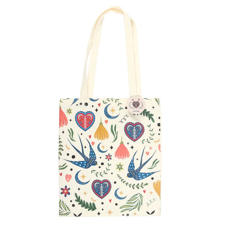 Cream Midnight Tote Bag