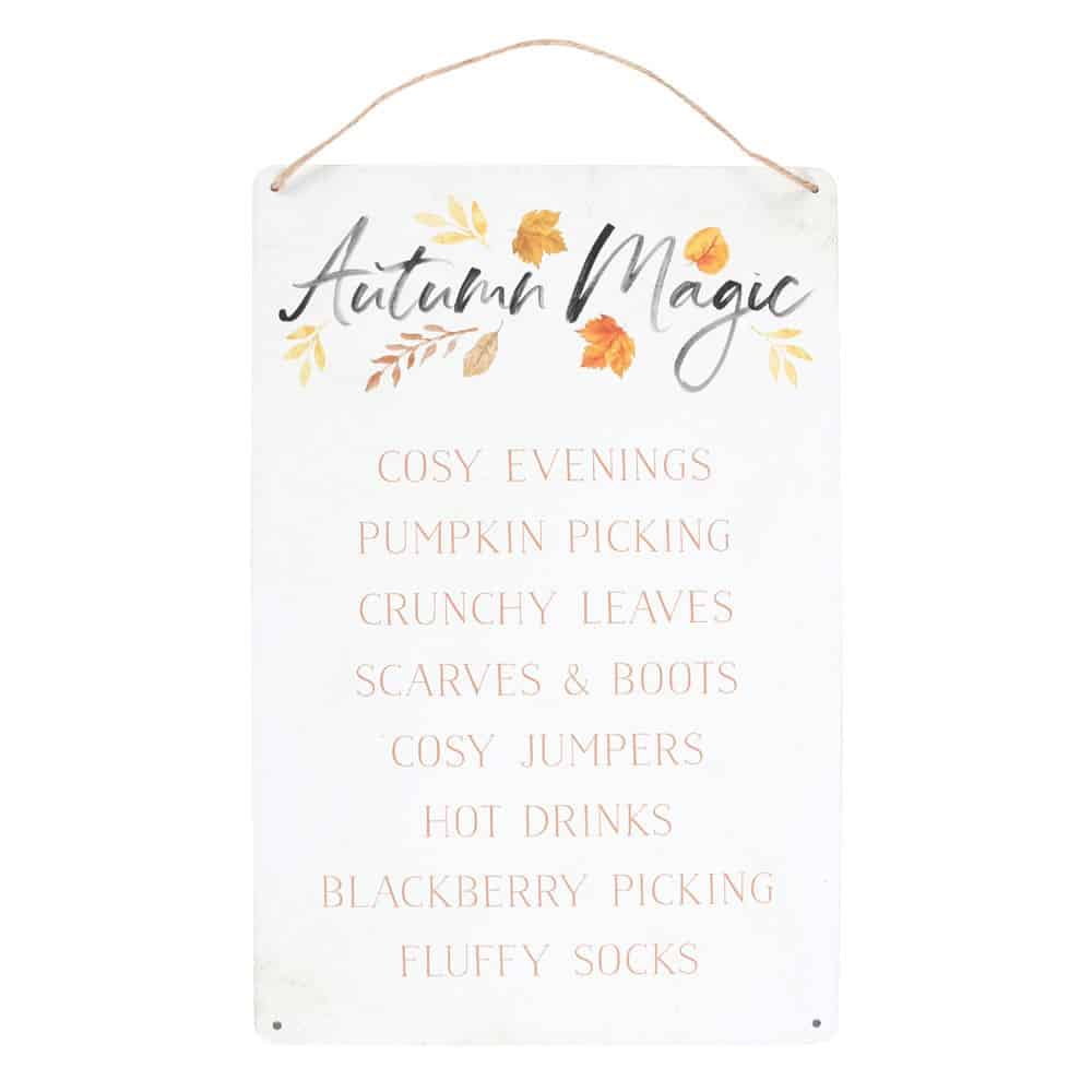 'Autumn Magic' - Metal Sign