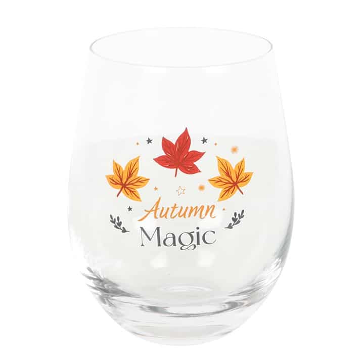 Autumn Stemless Glass