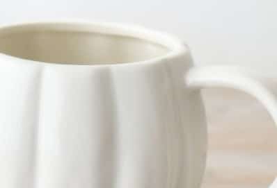 Pumpkin Mug - White