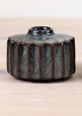 Small Navy Blue Vase